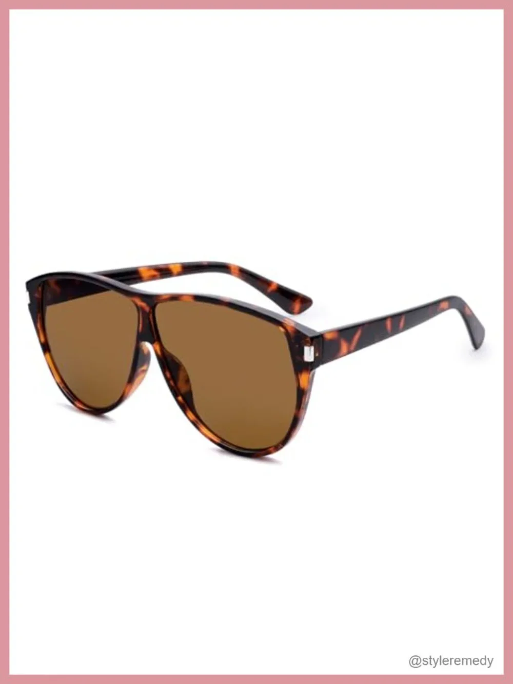 Oversized Retro Shield Sunglasses for Women UV400 Protection